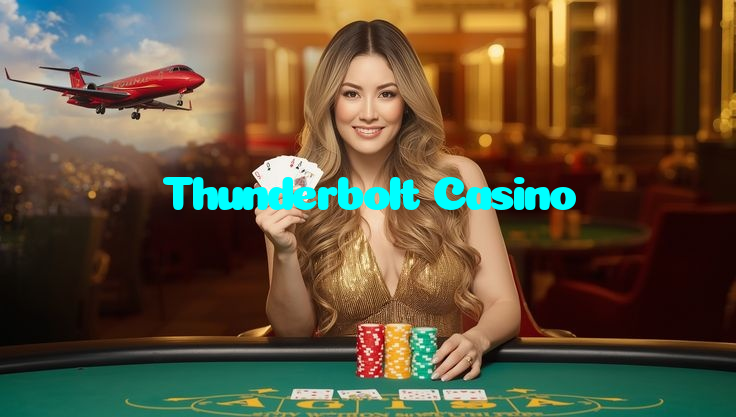 Thunderbolt Casino casino presented on mobile device in Pakistan with slots and live games